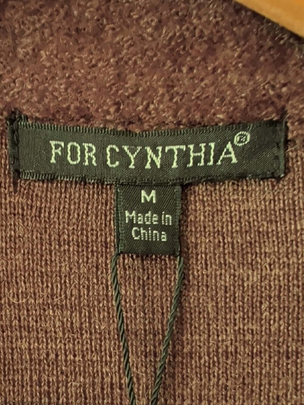 For Cynthia Women's Textured Wool-Blend Blazer Size M NWT - Picture 2 of 5